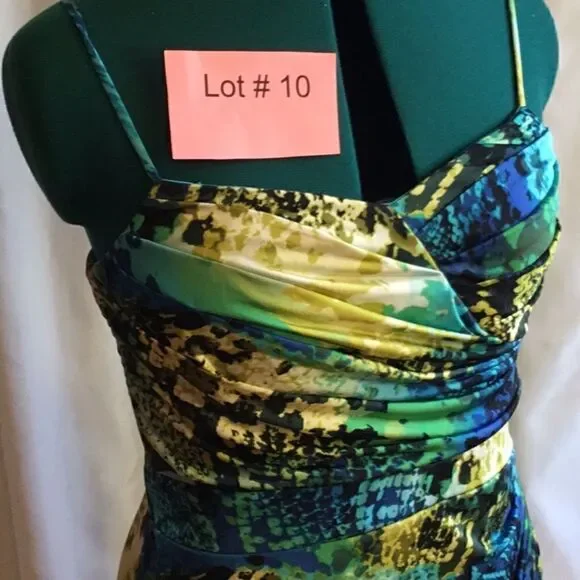 BISOU BISOU spaghetti strap dress in size 10 - Picture 5 of 11